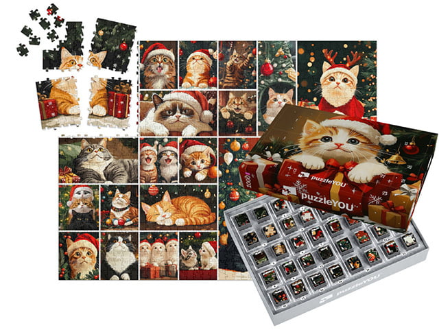 Puzzle-Kollektion Beliebteste Adventskalendermotive puzzleYOU
