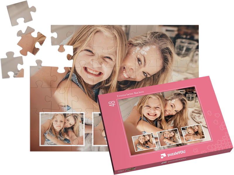 Gelegtes Fotopuzzle 48 Teile
