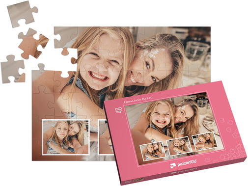 Gelegtes Fotopuzzle 48 Teile